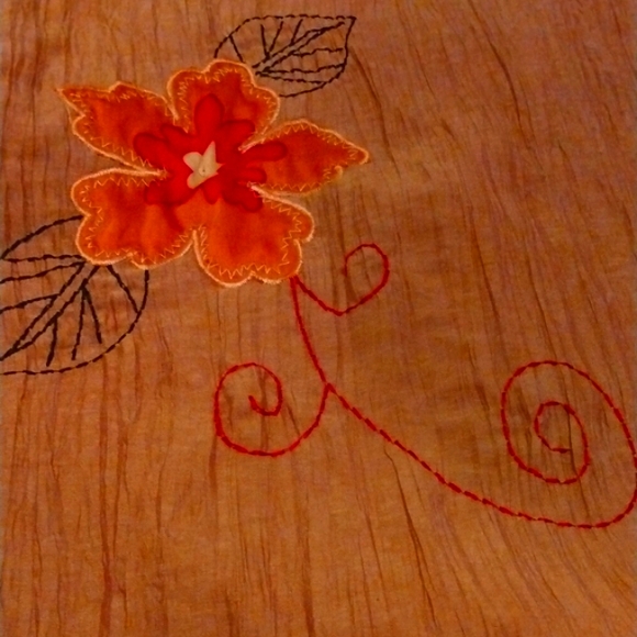 Fall Embroidered Button Down Shirt - Picture 8 of 8